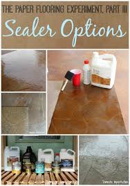 paper bag flooring part iii sealer