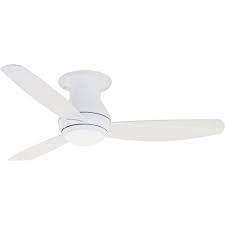 Perfect for low profile ceilings, the emerson curva sky ceiling fan features a modern design and powerful performance. Kathy Ireland Home Cf152l Curva Sky 3 Blade Indoor Outdoor Ceiling Fan With Light Kit In Modern Style 52 Inches Wide By 12 6 Inches High