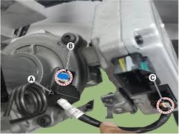 kia rio steering system motor driven