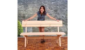 wooden garden bench escapes ie