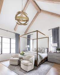 how to style a canopy bed so it looks