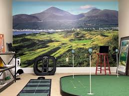 Golf Course Murals For Man Caves