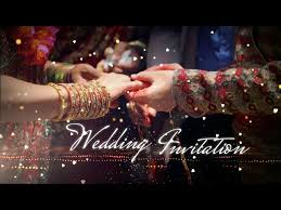 wedding invitation video