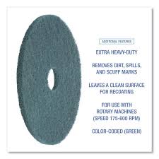 heavy duty scrubbing floor pads