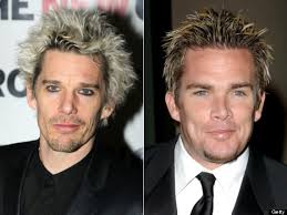 Ethan green hawke (born november 6, 1970) is an american actor, writer, and director. Ethan Hawke S New Look Actor Debuts Blond Hair At Clive Party Photo Huffpost