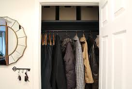 Finished Coat Closet