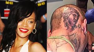 Online the tattoo is actually a reinterpretation of a cosmetic ad that was an homage to mexico's day of the dead. Rihanna Loved Chris Brown S Tattoos Video Dailymotion