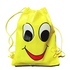 smiley themed sack bag birthday party