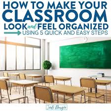 teacher desk organization ideas how to