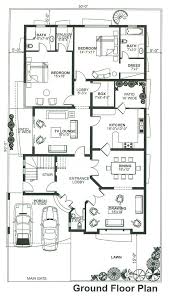 10 Marla House Plan Model House Plan