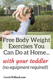 bodyweight exercises to do at home with