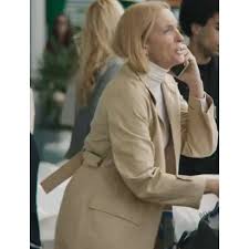 Toni Collette Mafia Mamma Trench Coat