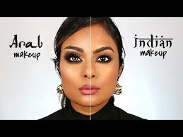 arab makeup vs indian makeup you