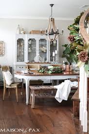 See more ideas about farmhouse dining, dining room table, decor. French Farmhouse Christmas Dining Room Maison De Pax
