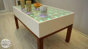 Diy Interactive Led Coffee Table
