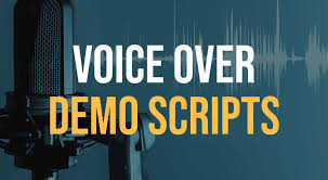 voice over actor demo scripts 50 free