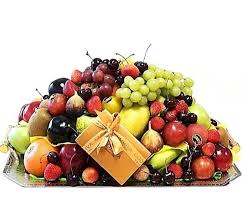 vip fruit basket and iva chocolates