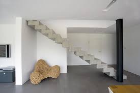 Modern steel staircase design by : Modern Concrete Staircase A Perfect Solution For Contemporary Interiors