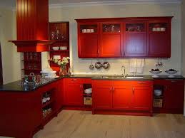 Red And Pink Kitchens