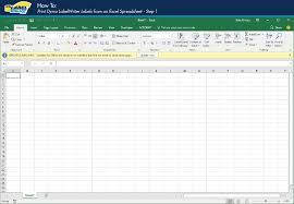 How To Print Labels From An Excel Spreadsheet Using A Dymo
