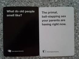 Playing the make haiku card is the official ceremonial ending of a good game of cards against humanity, and this card should be reserved for the end. 21 Hilarious Awkward And Painful Rounds Of Cards Against Humanity