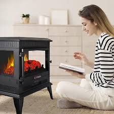 Electric Fireplace Heater Cottinch 3d