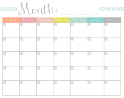 Free Printable Monthly Calendar Templates 2018 April