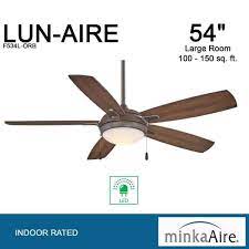 Minka Aire Lun Aire 54 In Integrated