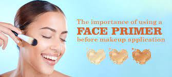 face primer before makeup application