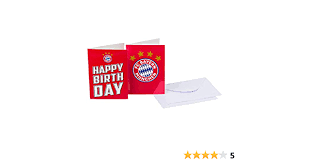 Ich würde gerne eine karte zum 18. Fc Bayern Munchen Karten Set Happy Birthday Fcb Karte Geschenkkarte Gluckwunschkarte Amazon De Sport Freizeit