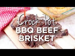 how to make crockpot bbq beef brisket
