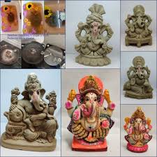 Eco Friendly Clay Ganesha Ganapati