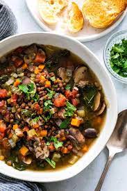 crock pot lentil soup recipe the