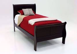 louis philippe twin size bed cherry