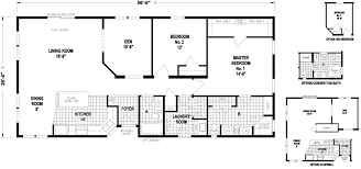 Or if our standard floor plans are not what you are looking for, we also offer the ability to design a custom small mobile home. Windsor 26 X 56 1462 Sqft Mobile Home Factory Expo Home Centers