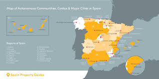 Spain map blank political spain map with cities span 4. Buying Property In Spain The Complete Guide Spain Property Guides