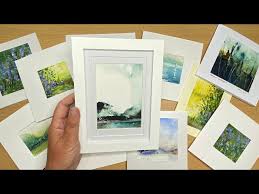 frame watercolour paintings