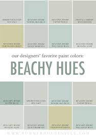 The Best Beachy Paint Colors Beach