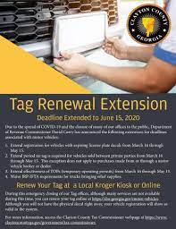 renewal extension clayton county