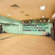 Fitness Inspiration Wall Decal Gym