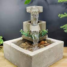 Wonderful beautiful waterfall fountain water fountain making at home |  Wonderful beautiful waterfall fountain water fountain making at home | By M  Craft | Facebook