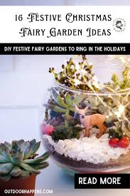 16 Festive Fairy Garden Ideas