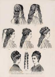 Fantasy hairstyles drawing