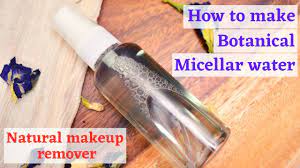 how to make diy botanical micellar