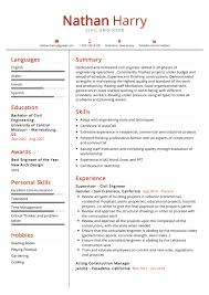 Stand out among others with this engineer resume template. Civil Engineer Resume Example Cv Sample 2020 Resumekraft