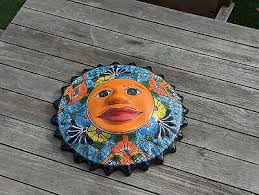 Talavera Sun Wall Art Decor Ceramic