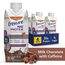 ensure max protein nutrition shake milk