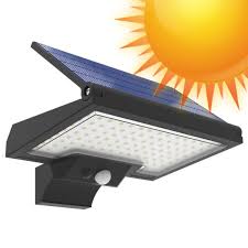 solar lamp 10w with sensor of presence