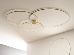rings led ceiling l by zava design