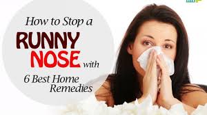 runny nose with 5 easy home remes